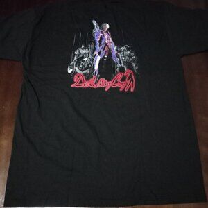 CAPCOM Devil May Cry black t-shirt sz XL vtg PS2 Game Promo mint condition